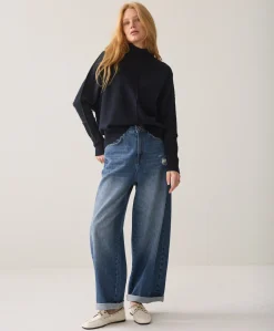 Dames trui blauw