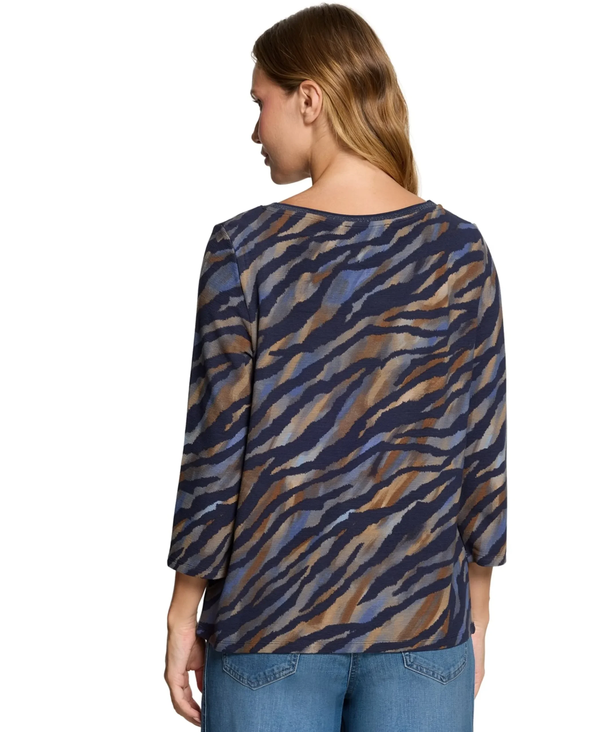 Dames trui blauw