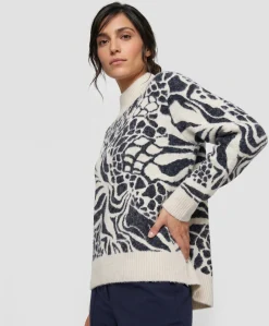 Dames trui blauw