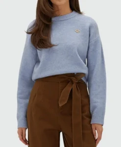 Dames trui blauw