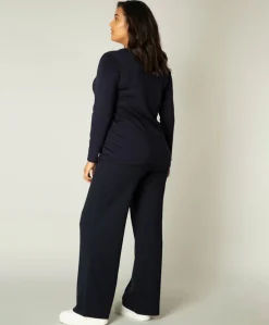 Dames trui blauw