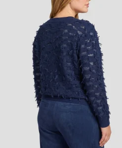Dames trui blauw