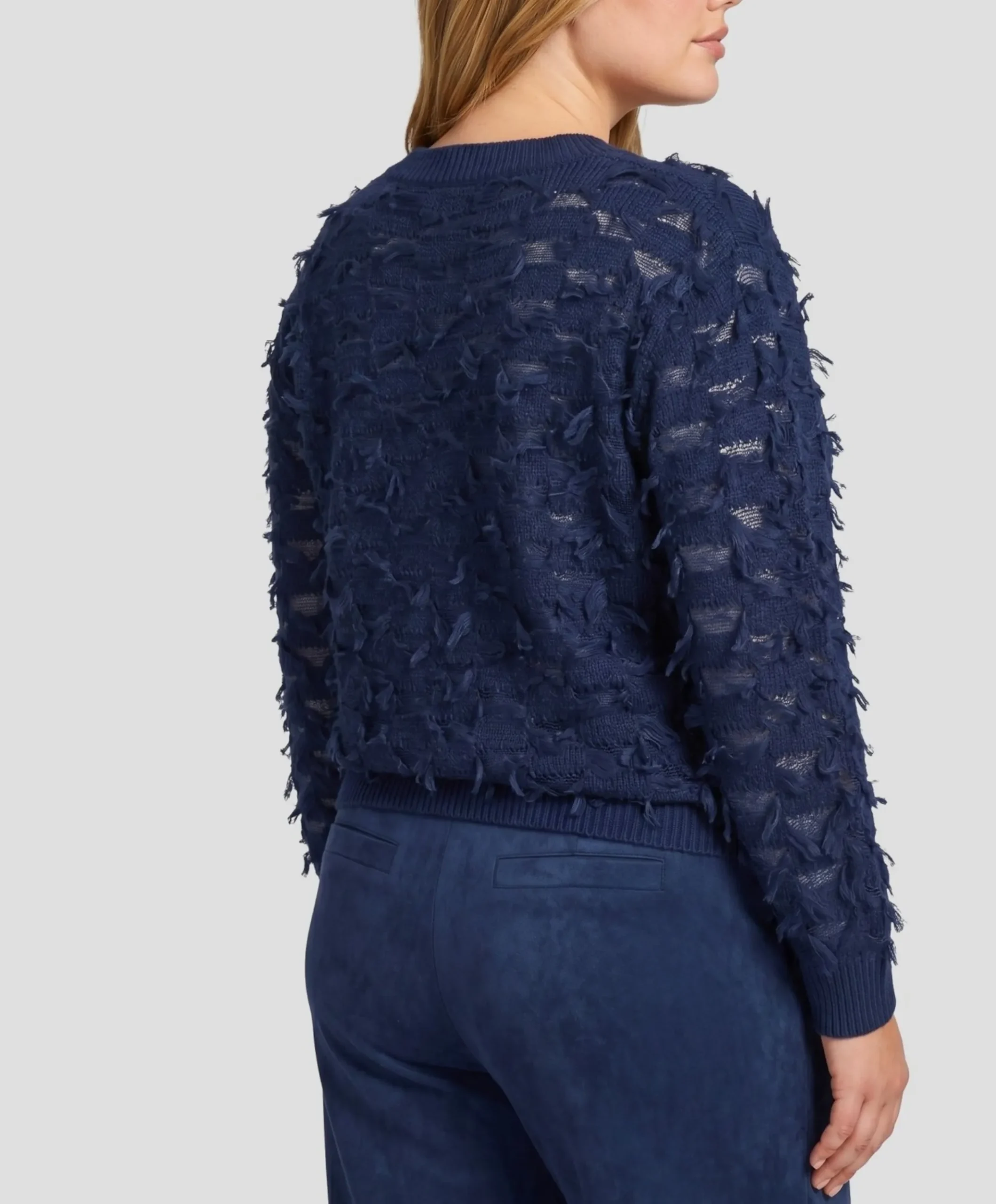 Dames trui blauw