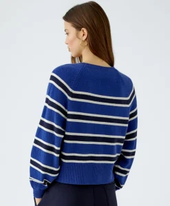 Dames trui blauw