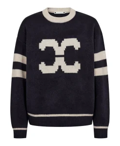 Dames trui blauw