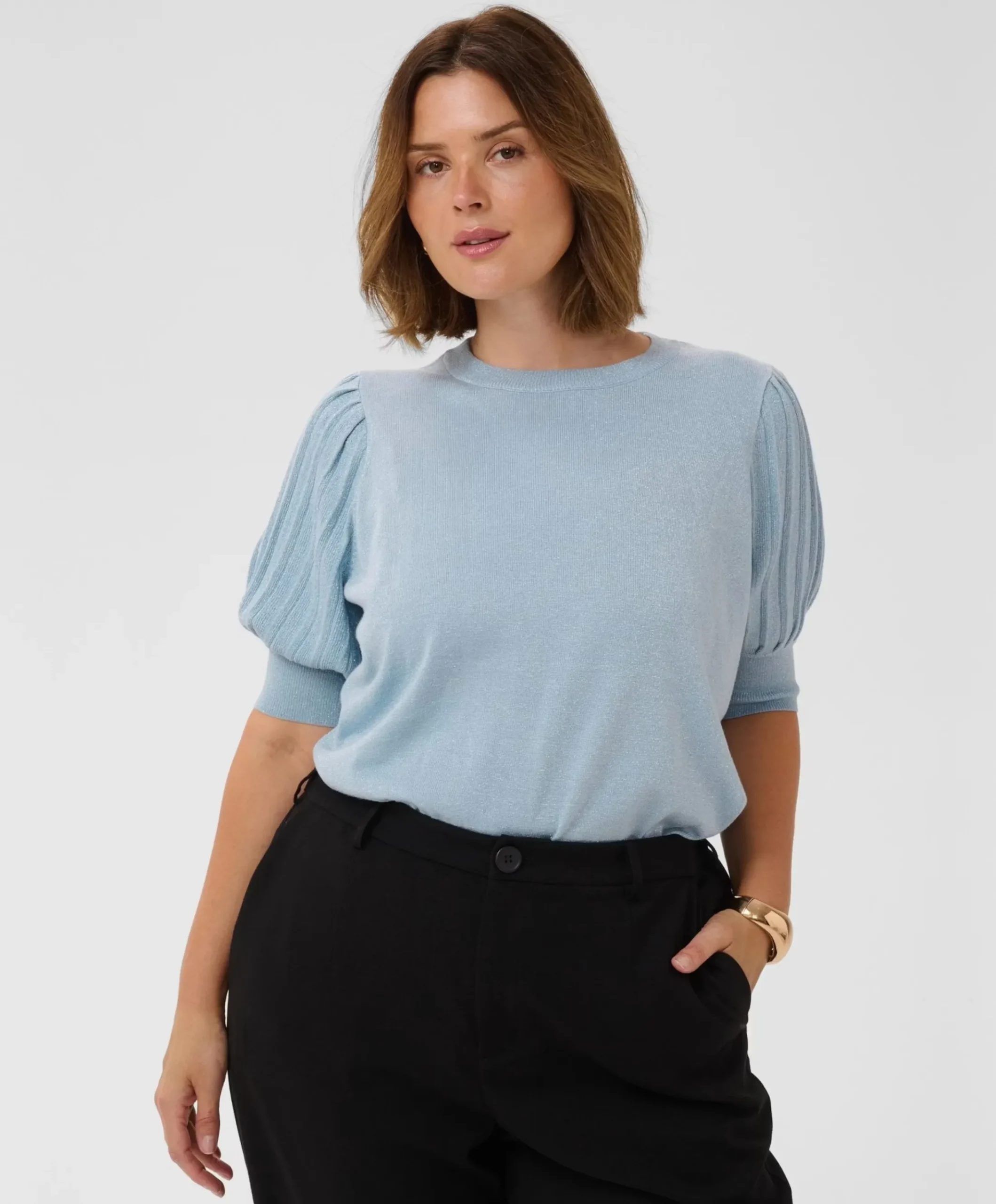 Dames trui blauw