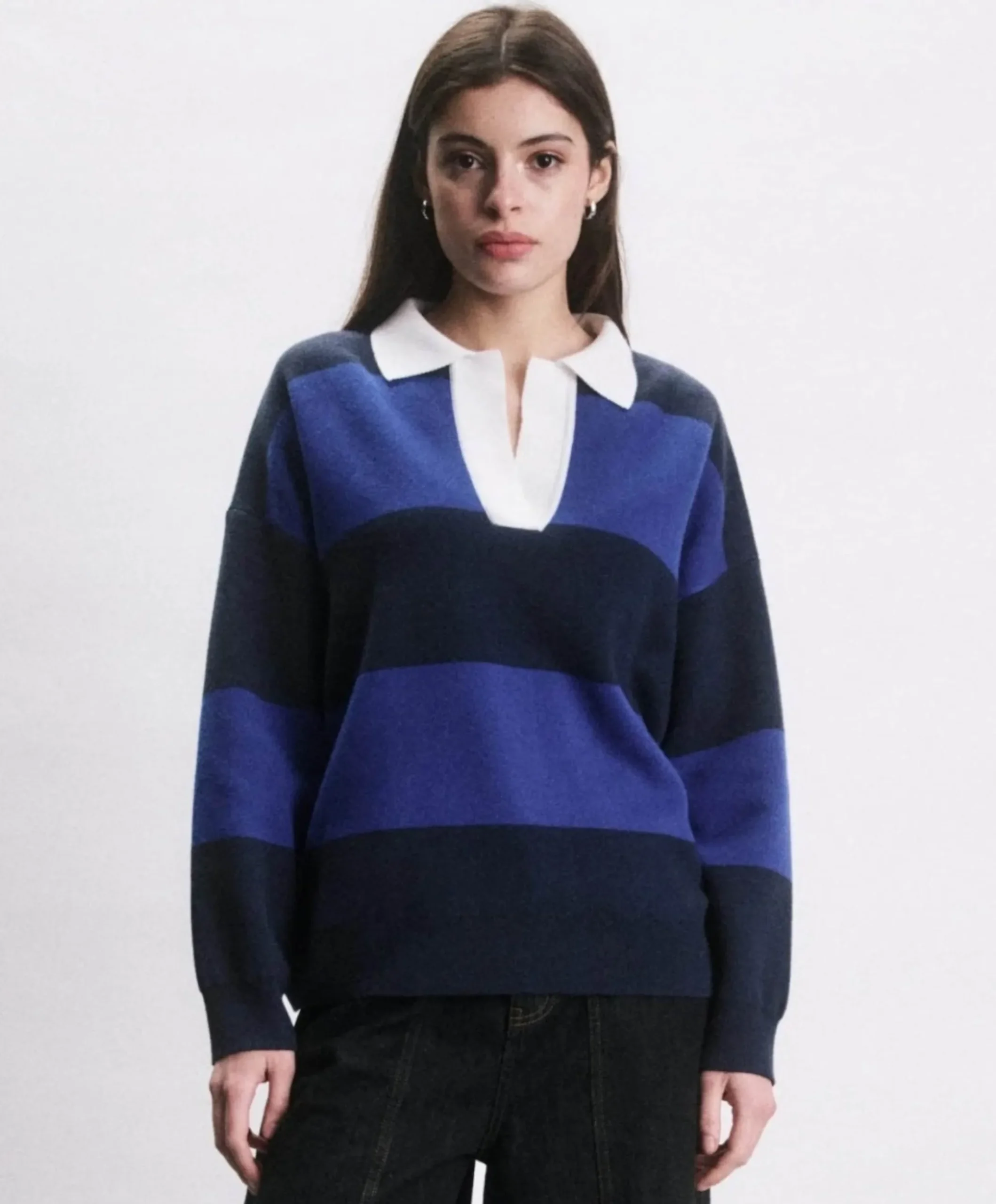 Dames trui blauw