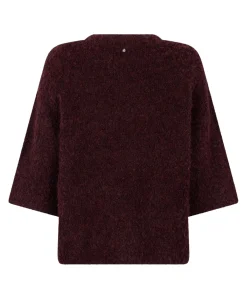Dames trui bordeaux