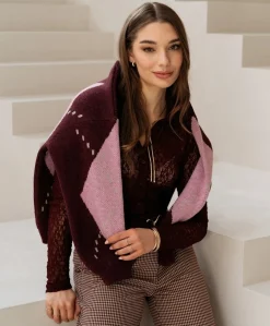 Dames trui bordeaux