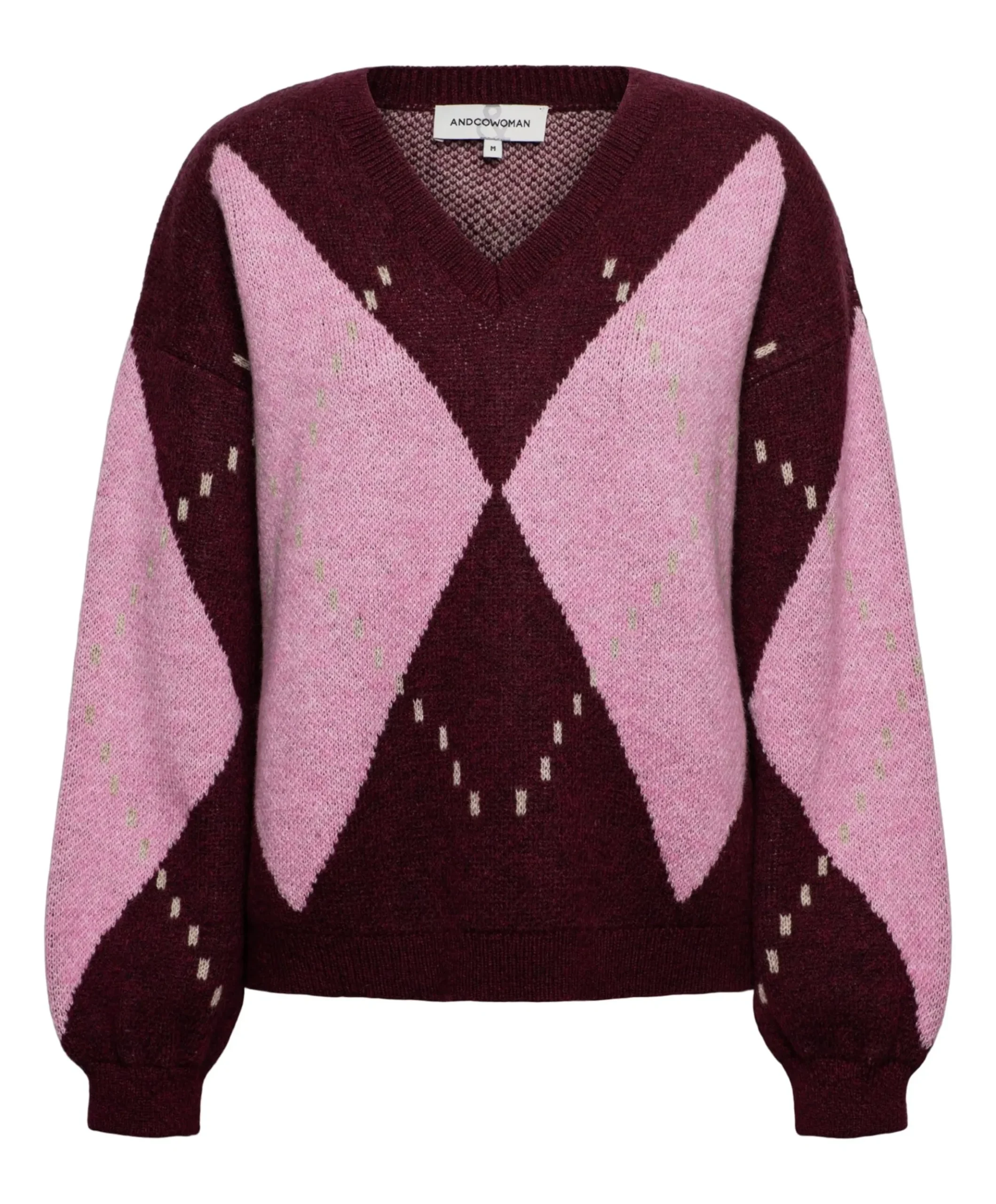 Dames trui bordeaux