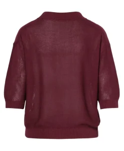 Dames trui bordeaux