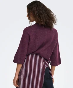 Dames trui bordeaux