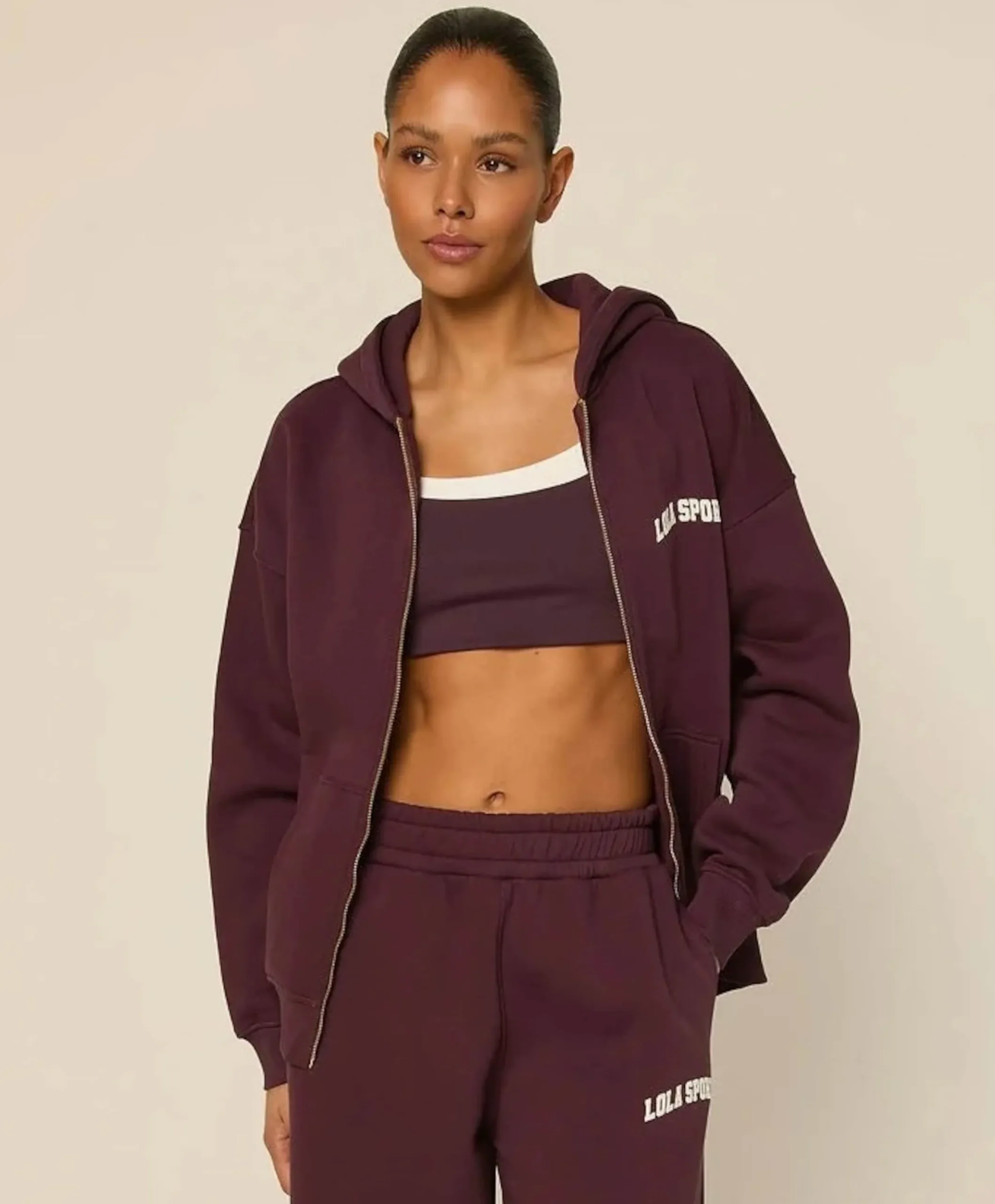 Dames trui bordeaux