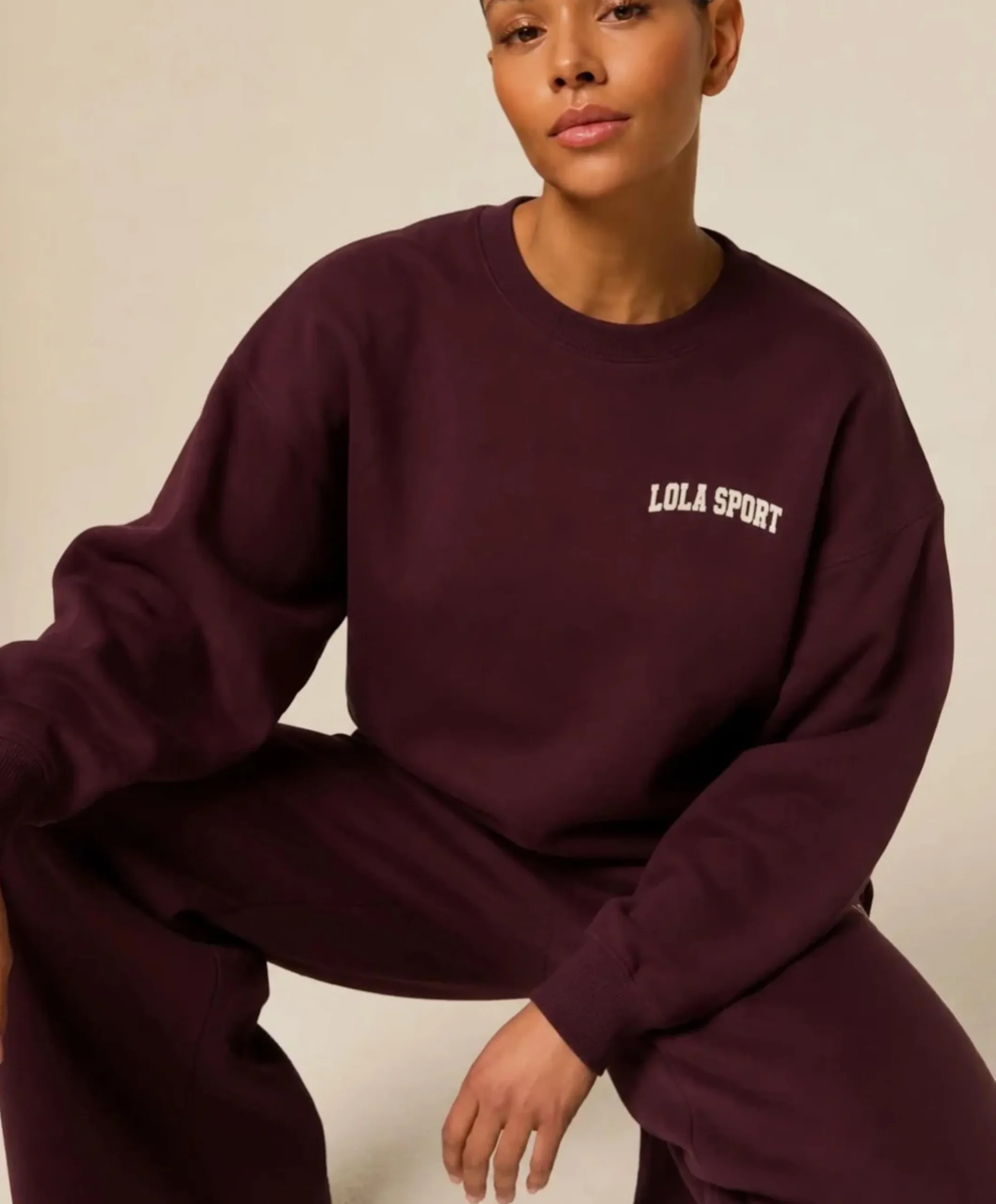 Dames trui bordeaux