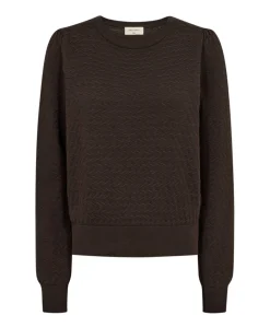 Dames trui bruin