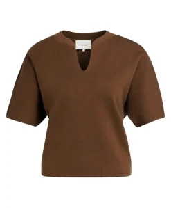 Dames trui bruin