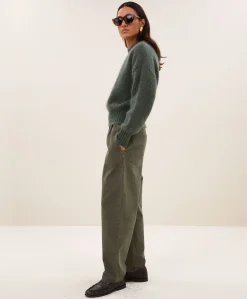 Dames trui groen