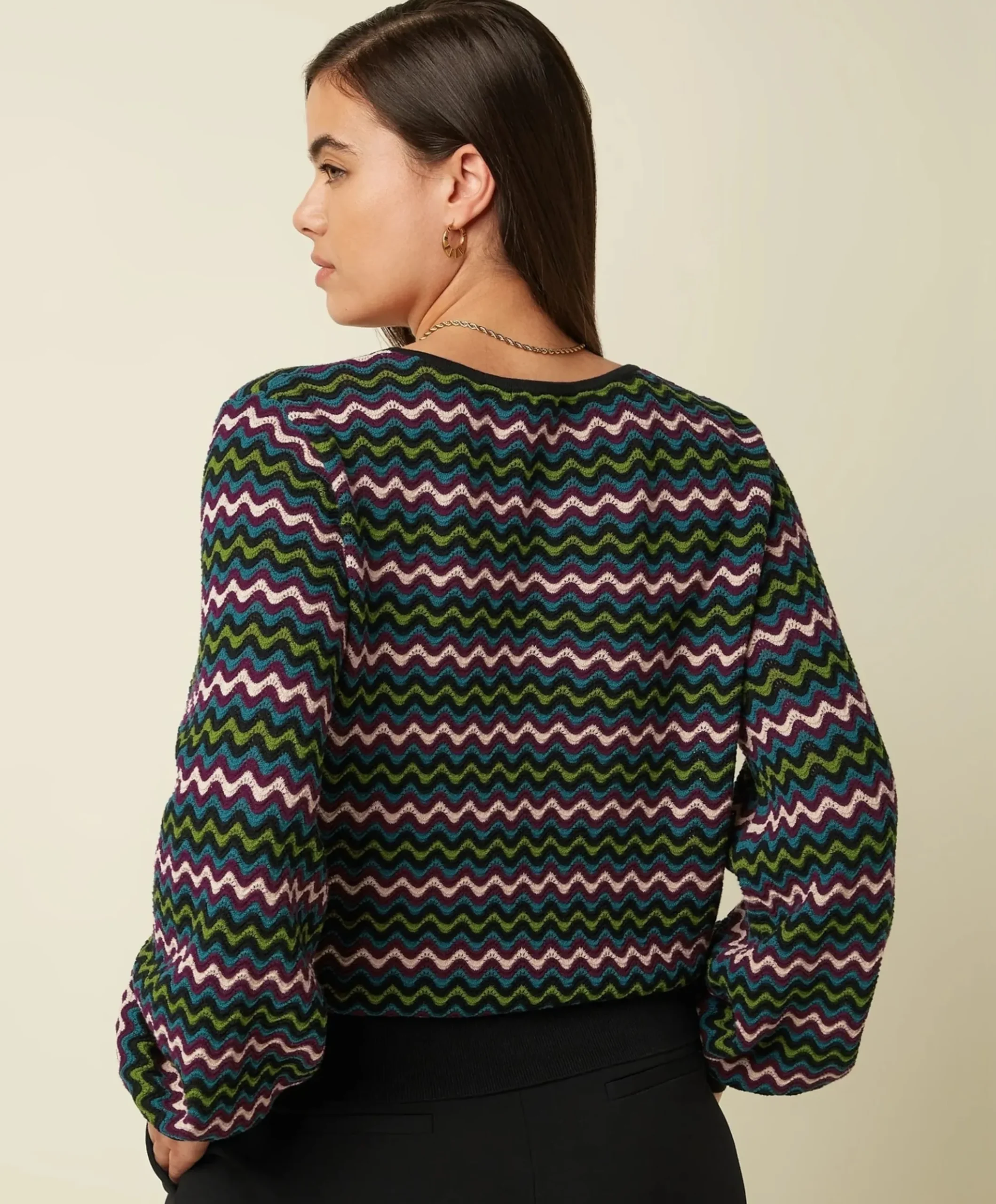 Dames trui multicolor