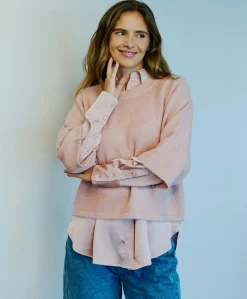 Dames trui roze
