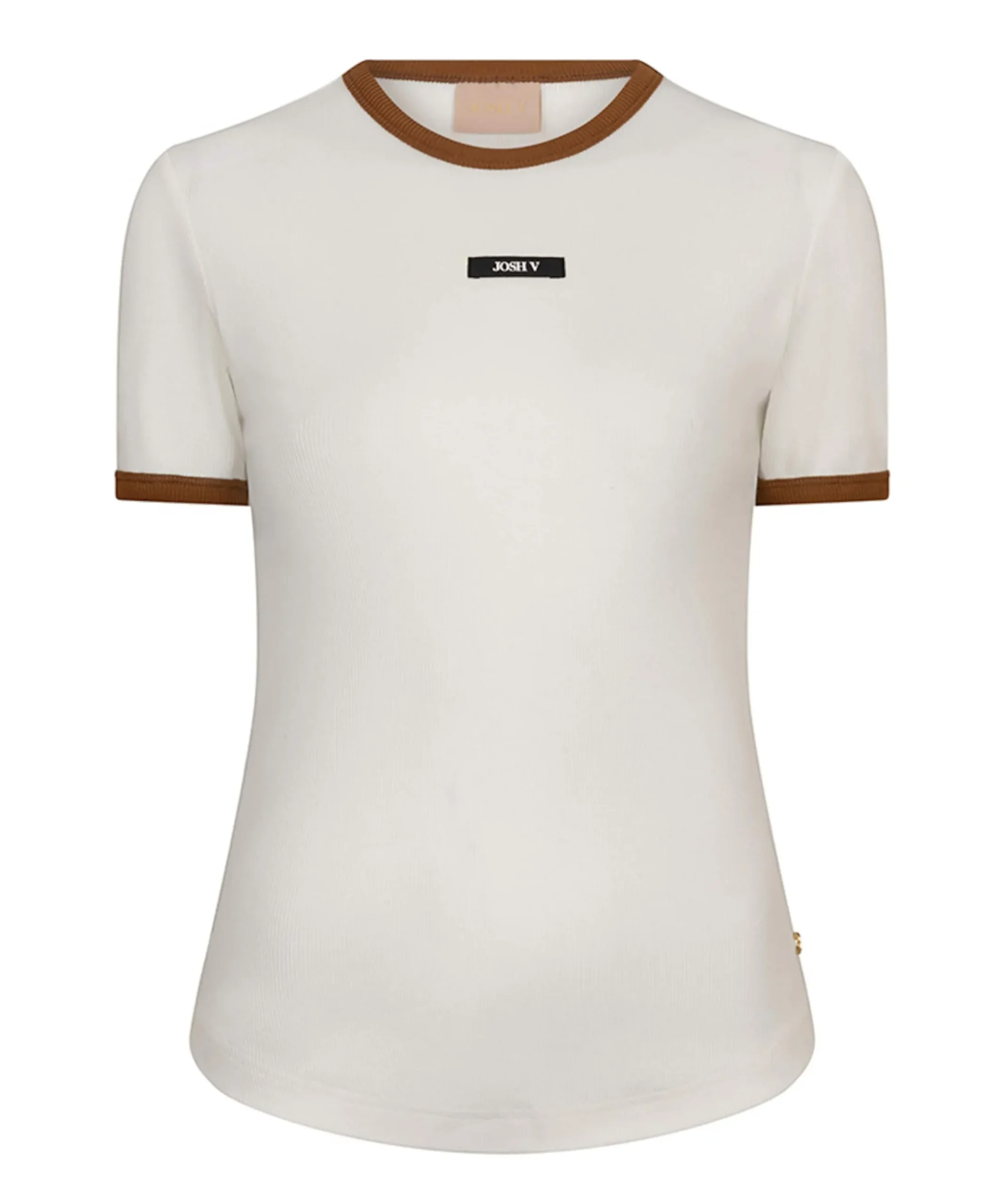 Dames T-shirt beige