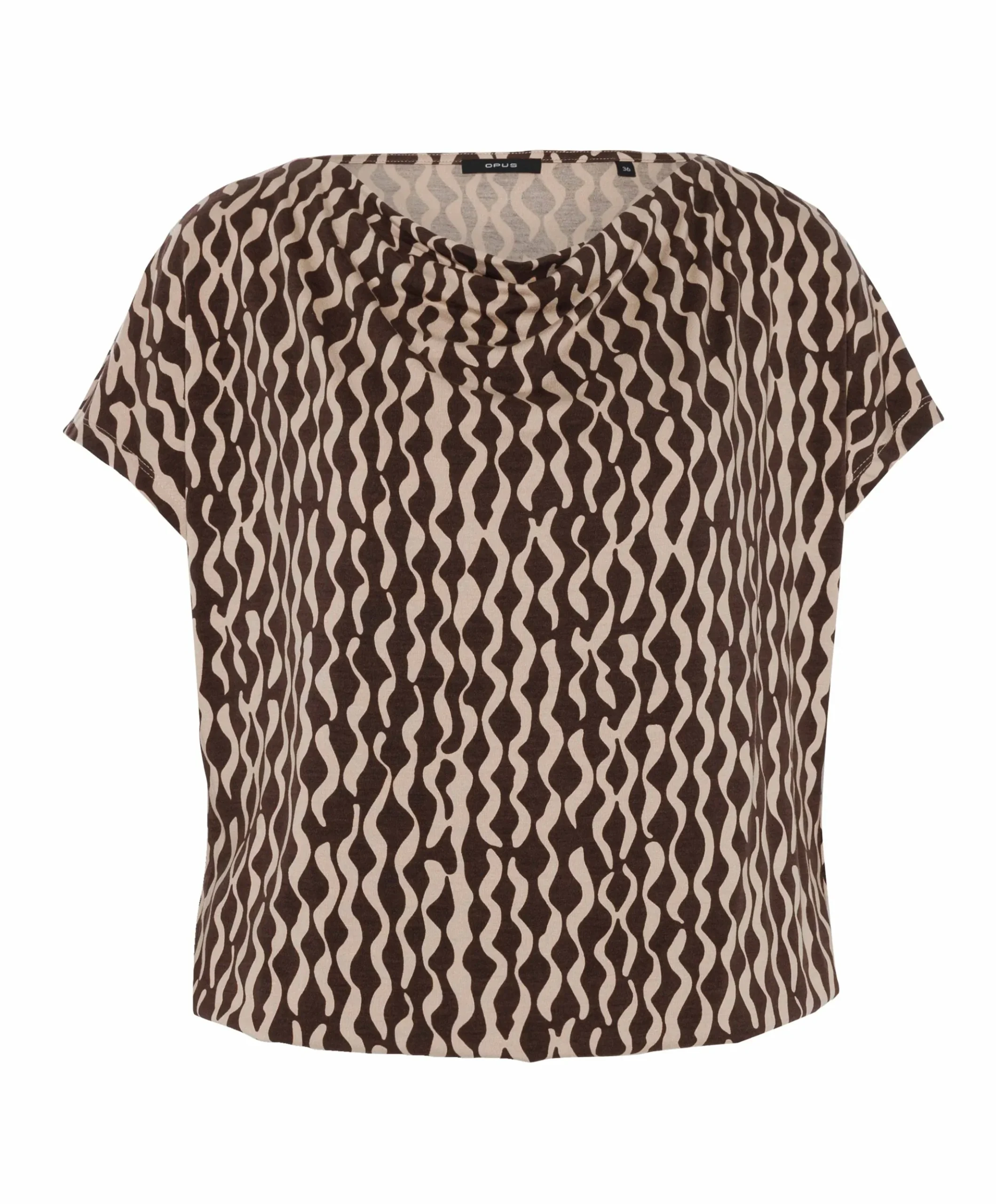 Dames T-shirt beige