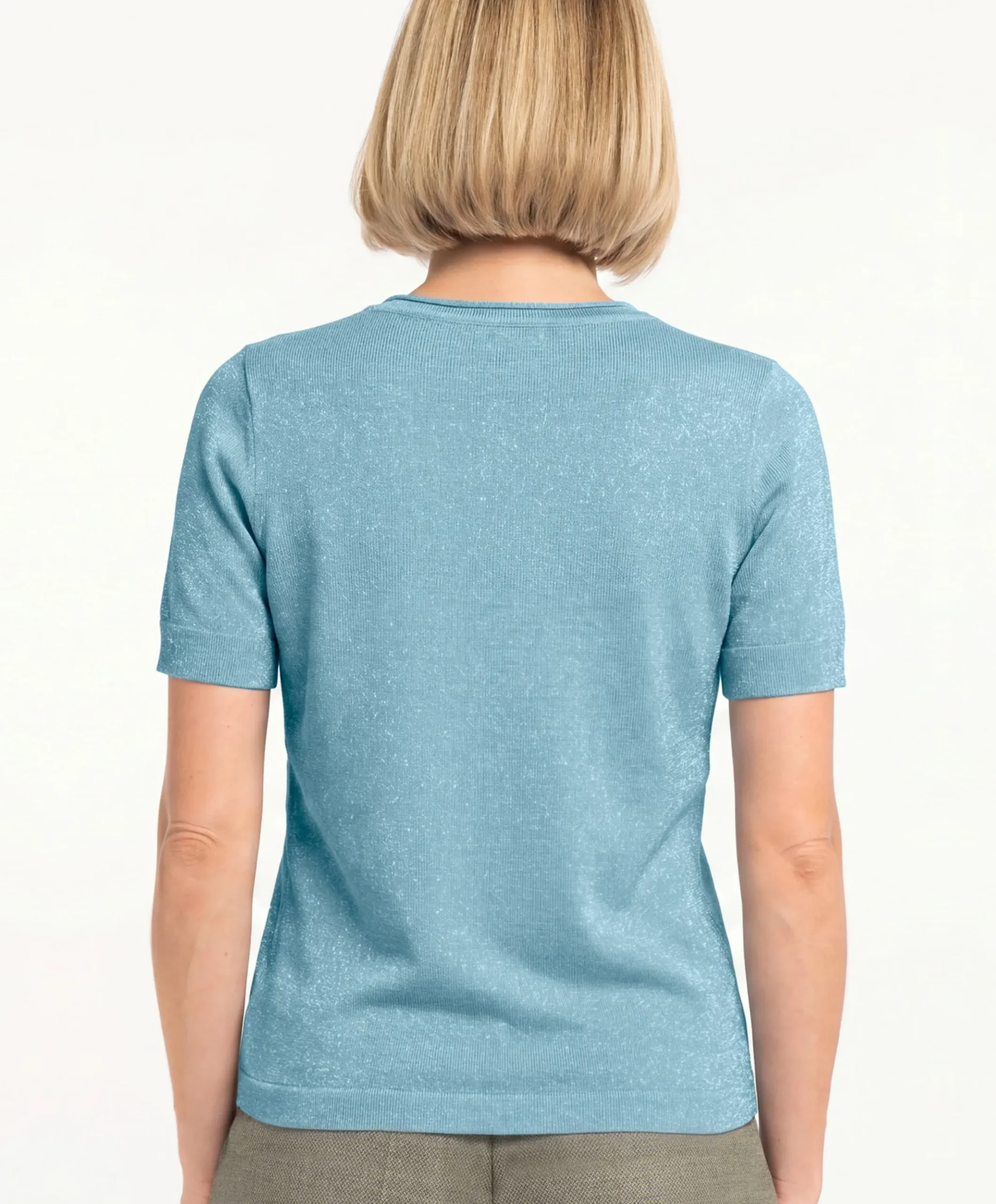Dames T-shirt blauw