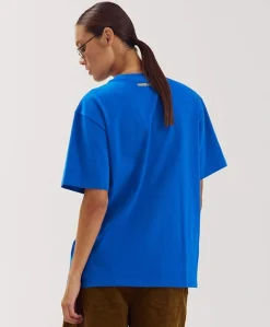 Dames T-shirt blauw