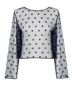 Dames T-shirt blauw
