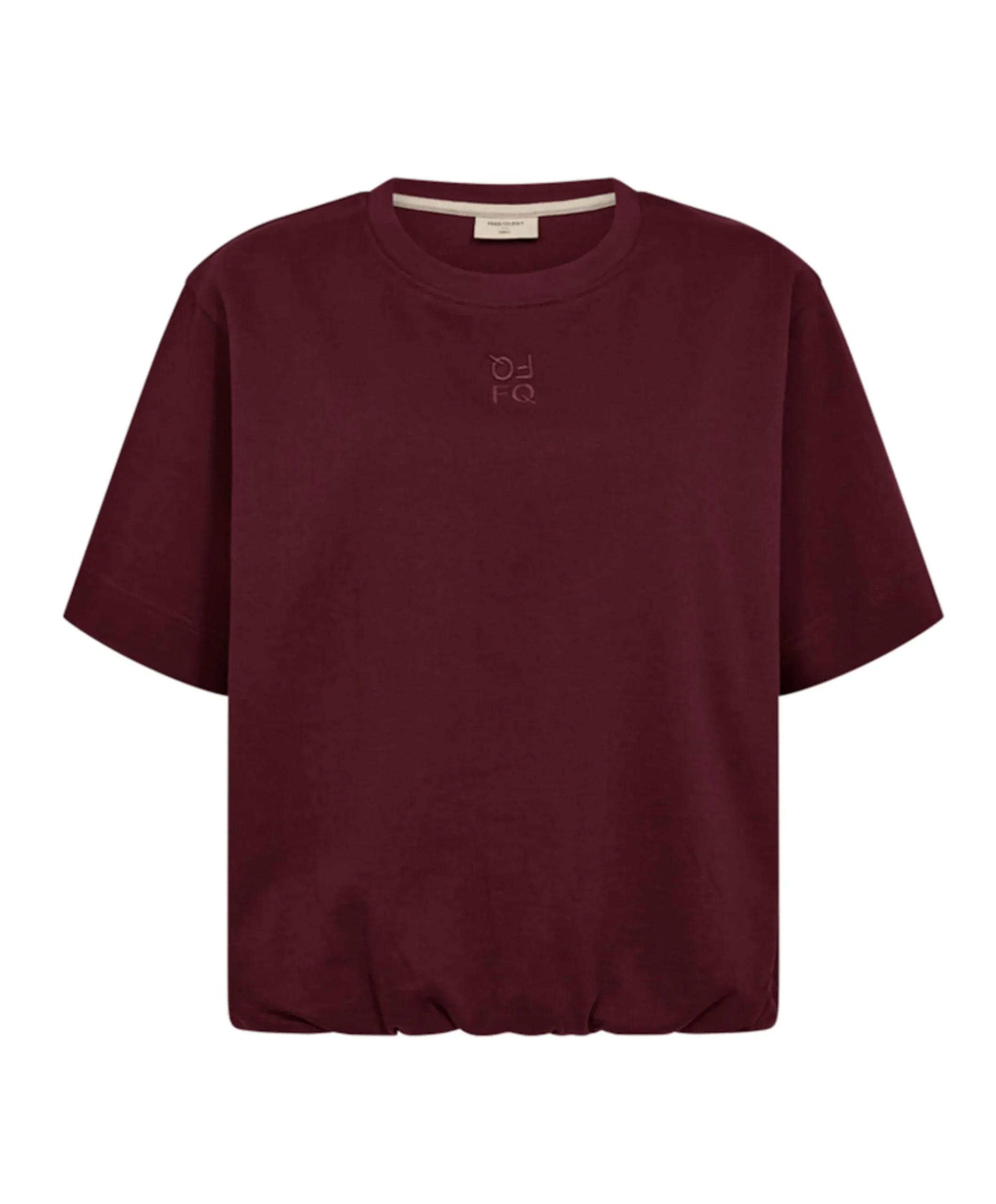 Dames T-shirt bordeaux