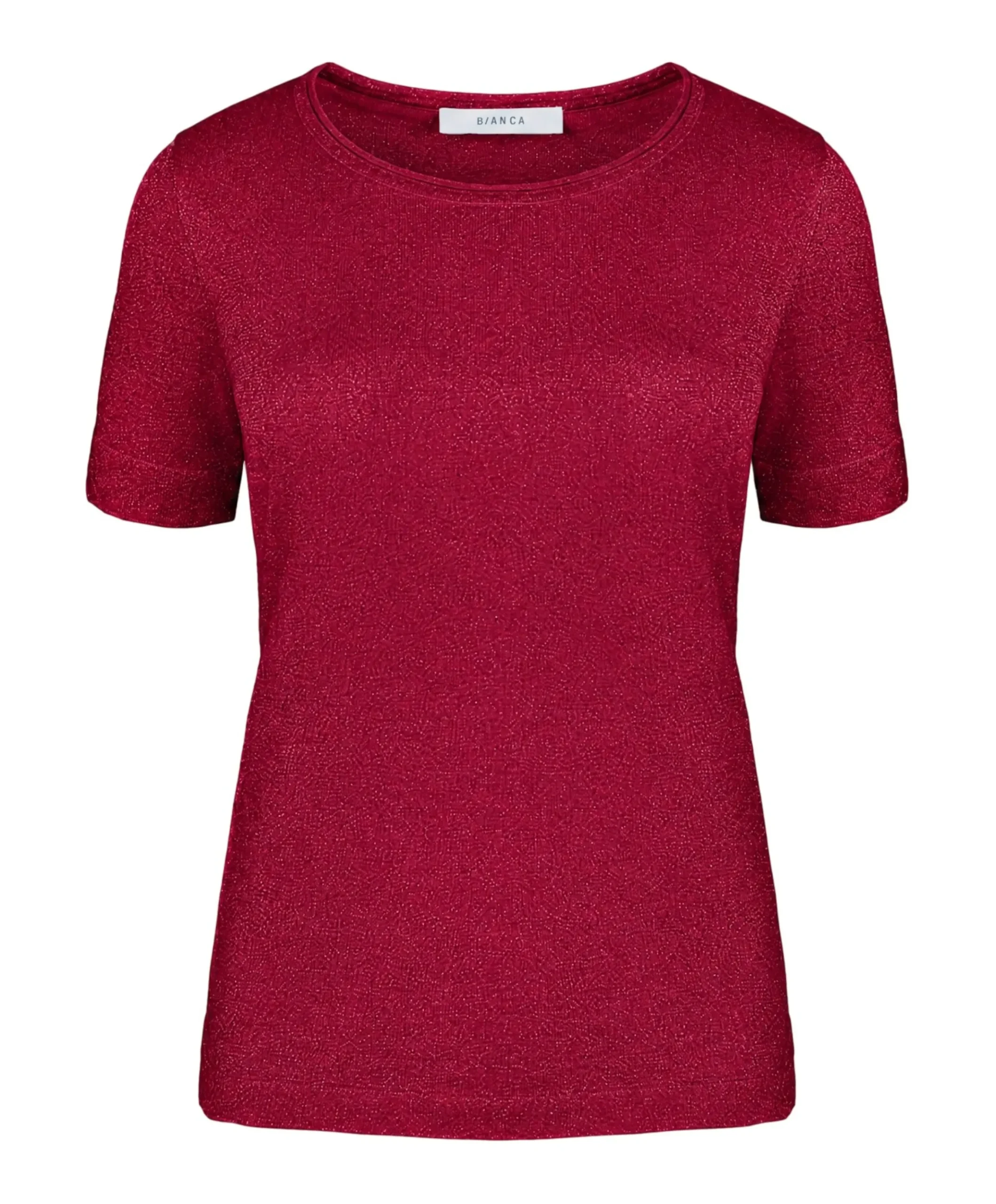 Dames T-shirt bordeaux