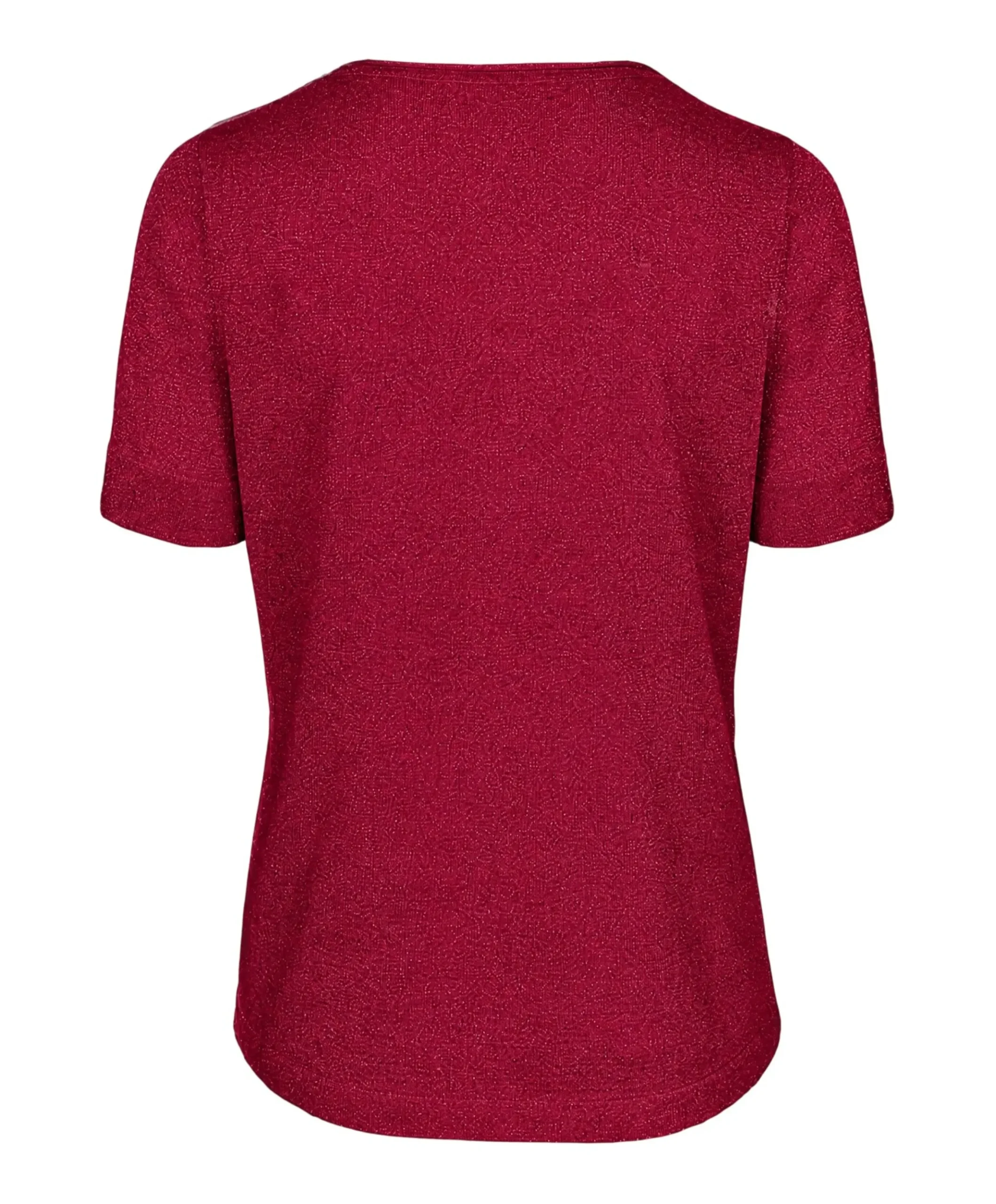 Dames T-shirt bordeaux