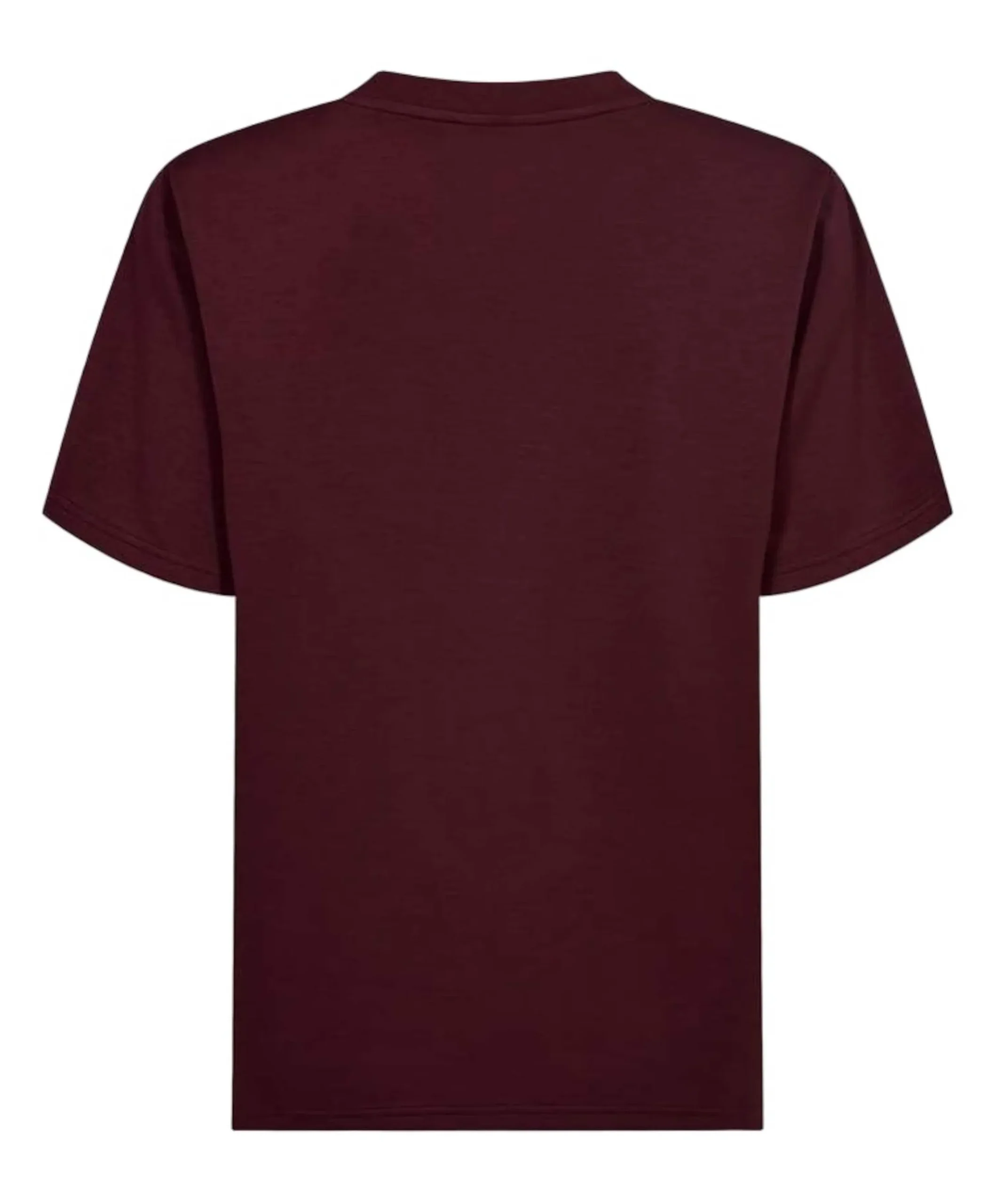 Dames T-shirt bordeaux
