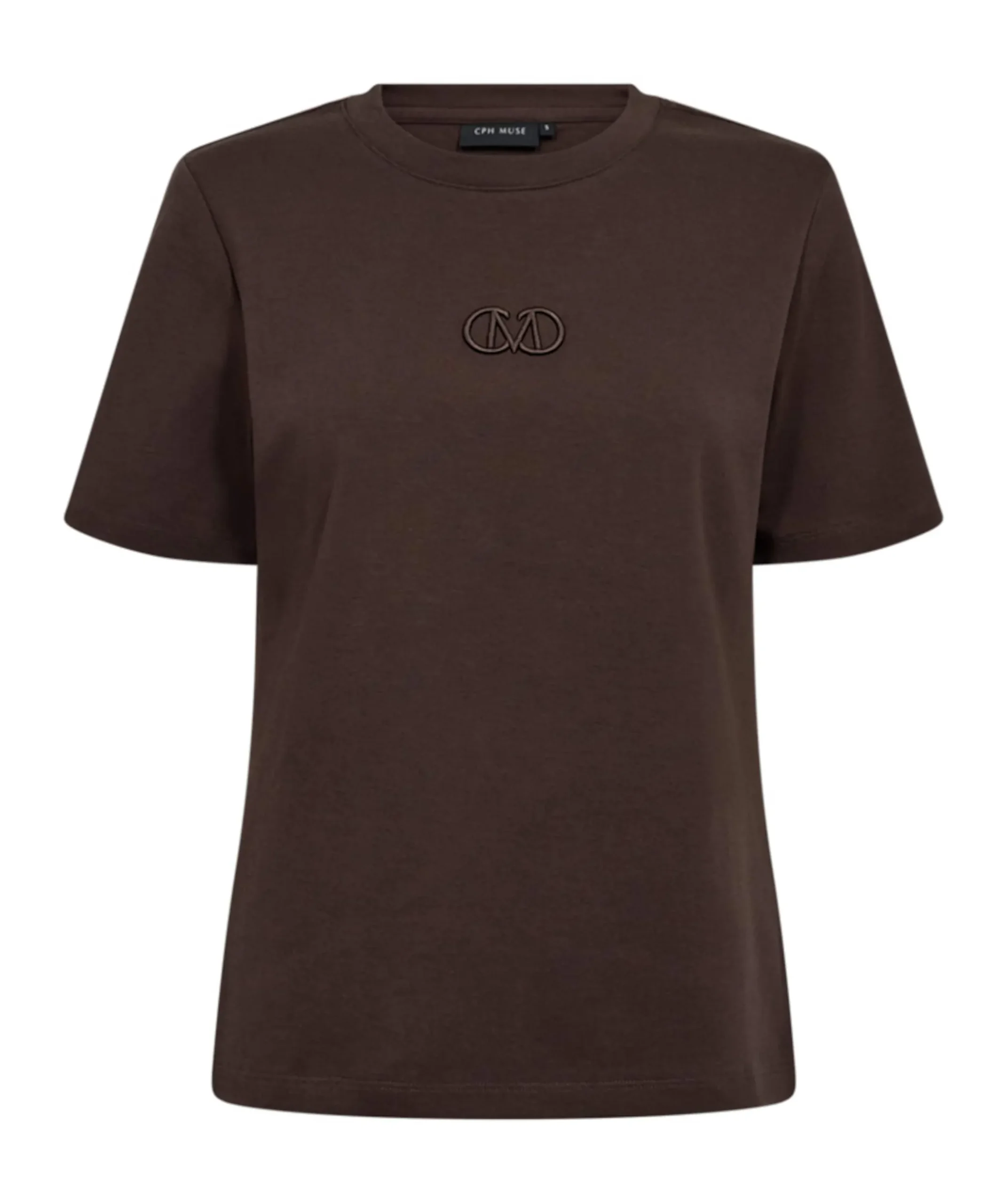 Dames T-shirt bruin