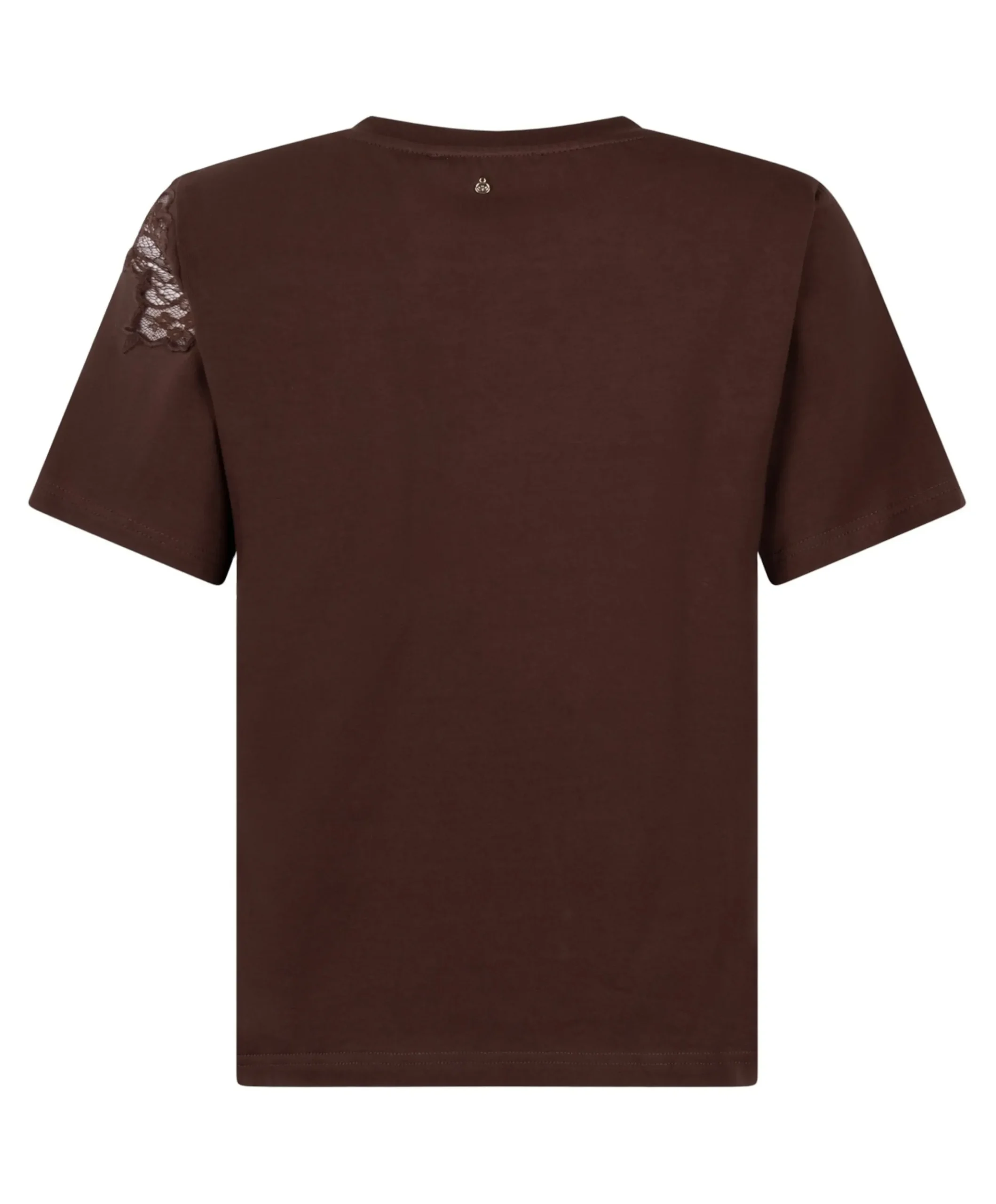 Dames T-shirt bruin