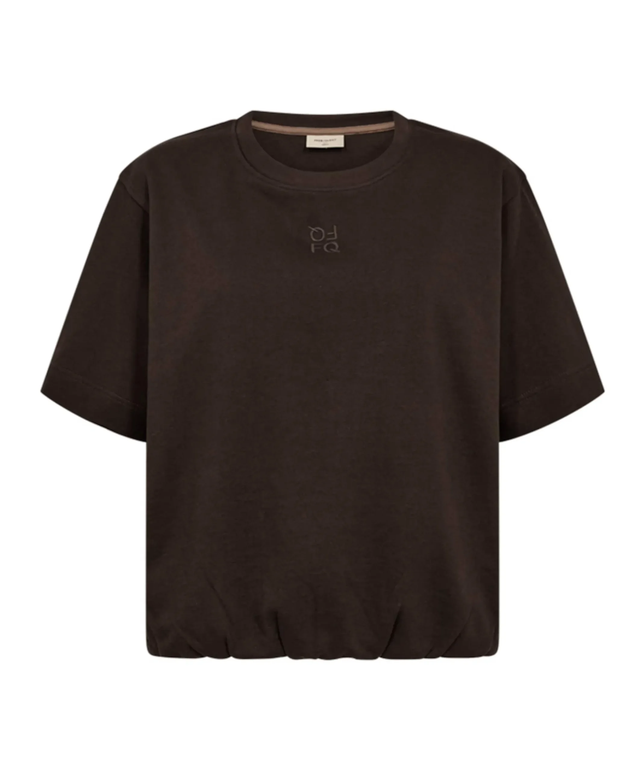 Dames T-shirt bruin