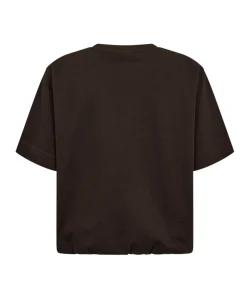 Dames T-shirt bruin