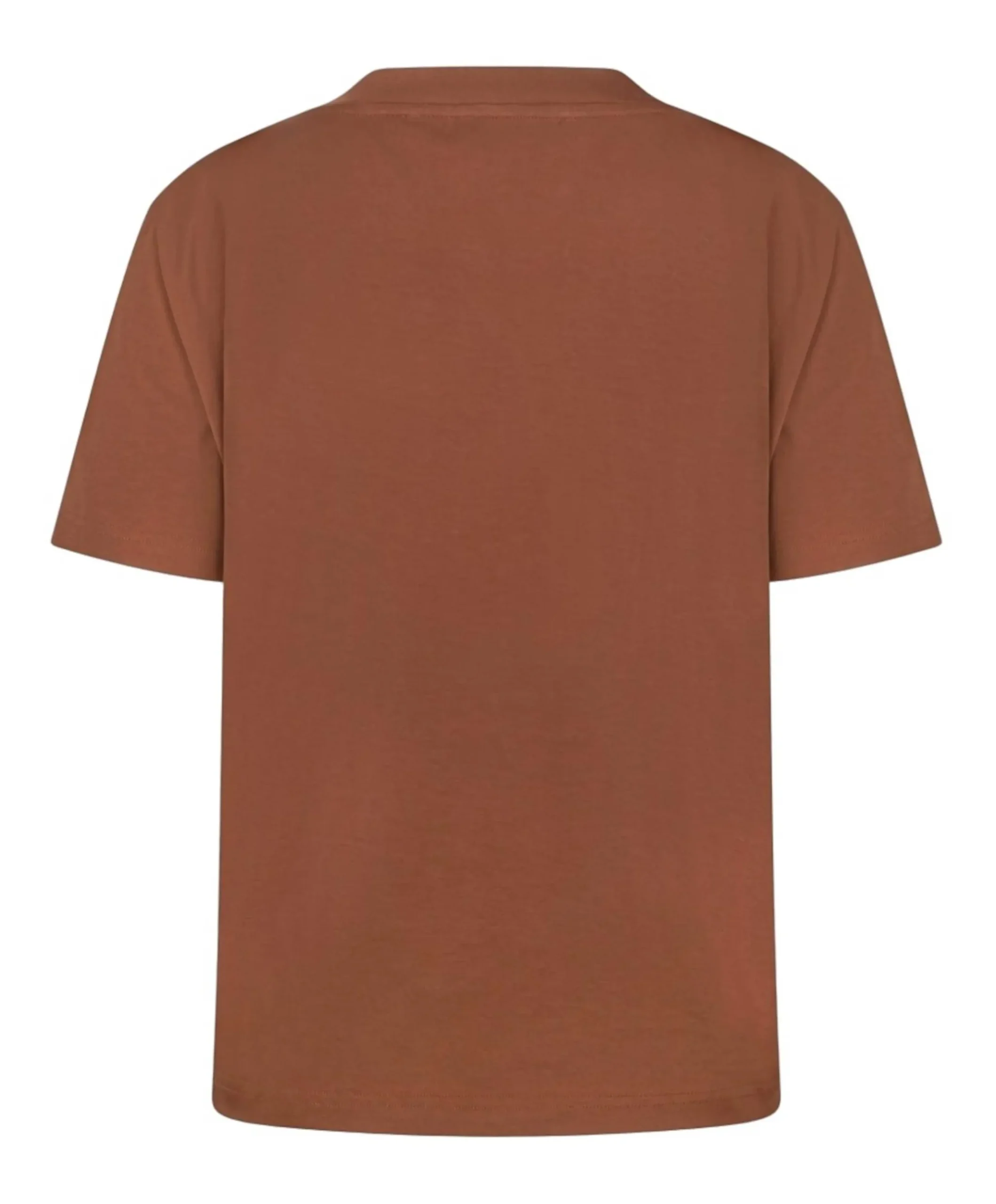 Dames T-shirt bruin