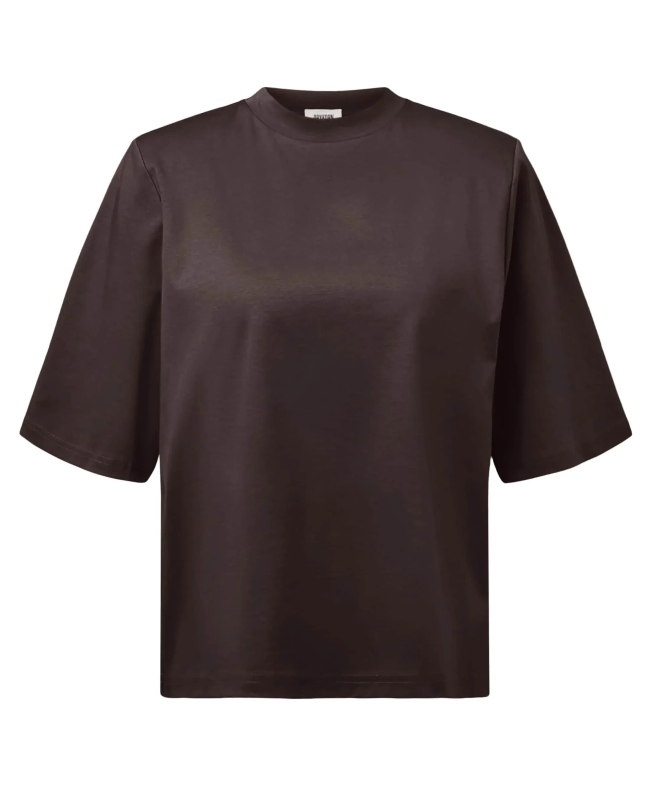 Dames T-shirt bruin