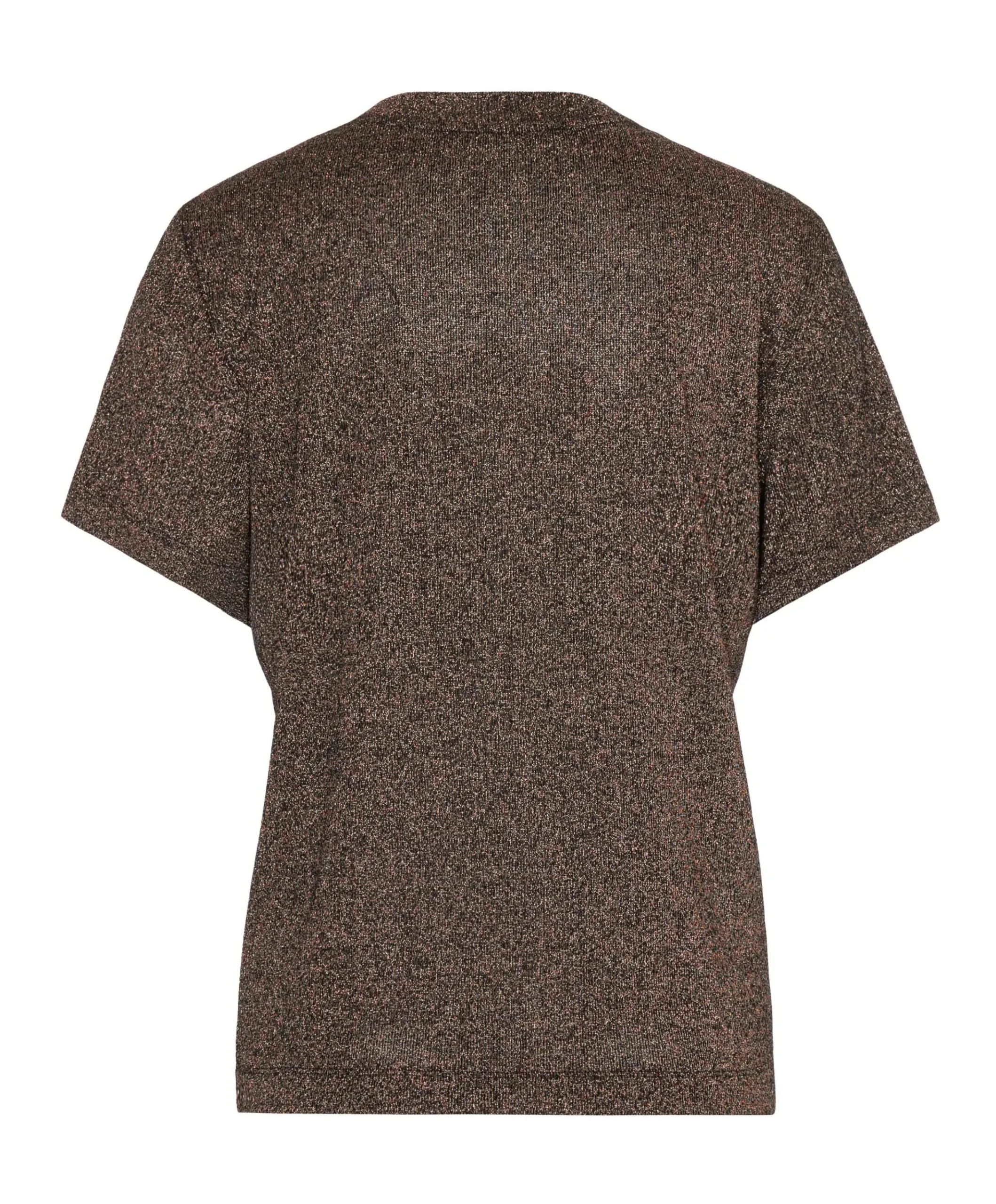 Dames T-shirt bruin