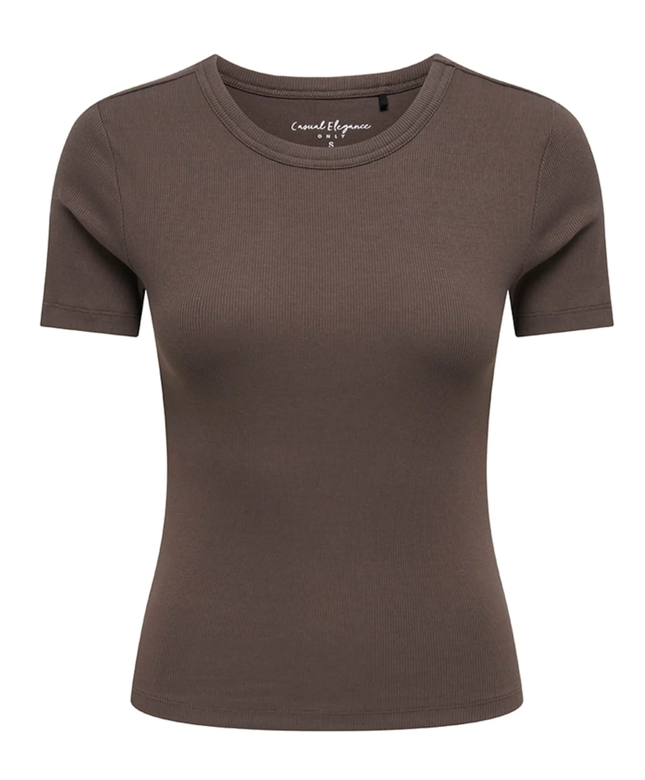 Dames T-shirt bruin