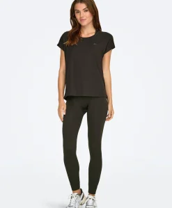 Dames t-shirt bruin