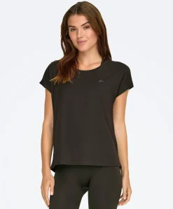 Dames t-shirt bruin