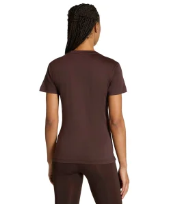 Dames t-shirt bruin