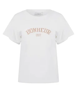 Dames T-shirt ecru
