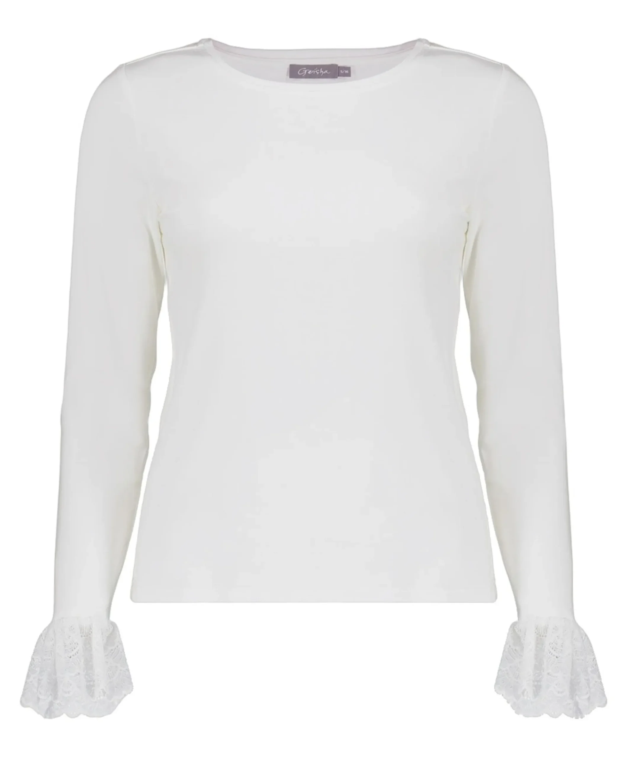 Dames T-shirt ecru