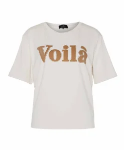 Dames T-shirt ecru