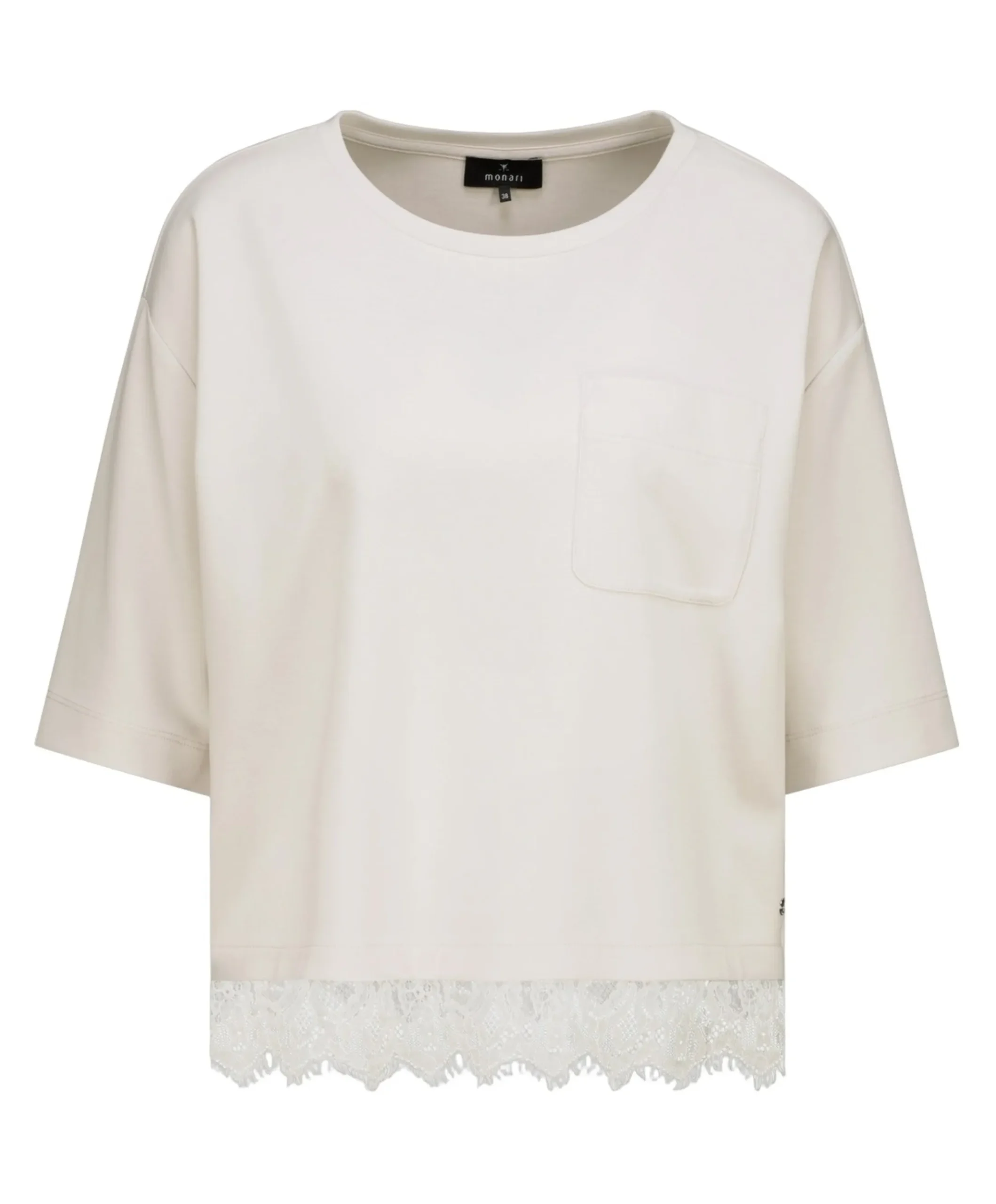 Dames T-shirt ecru