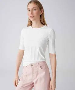 Dames T-shirt ecru