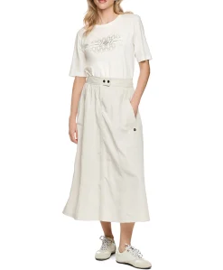 Dames T-shirt ecru