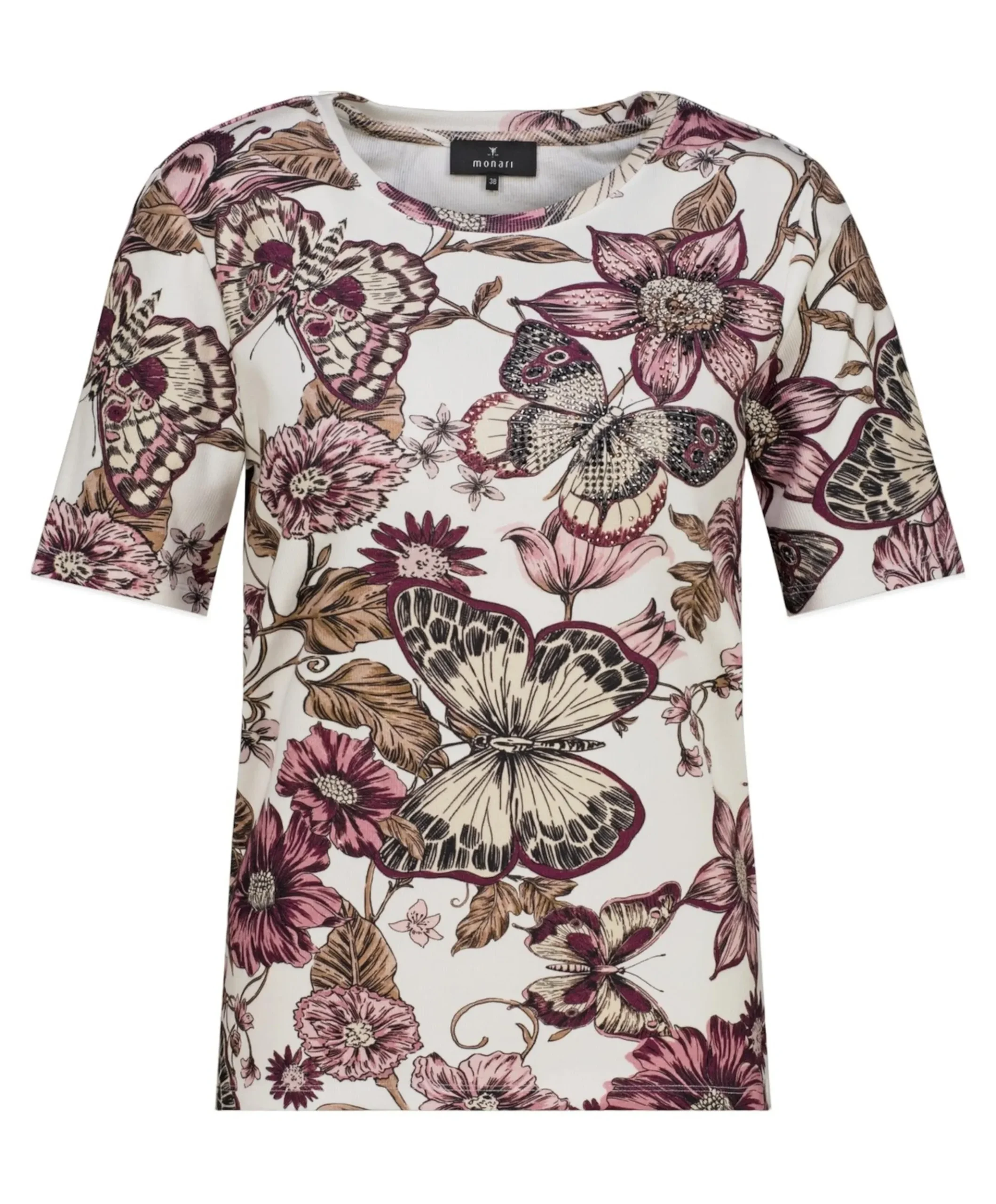 Dames T-shirt ecru